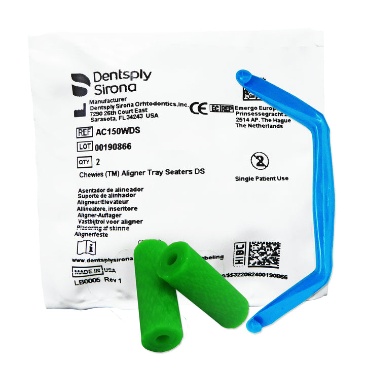 2 Chewies & 1 ART (Aligner Removal Tool)