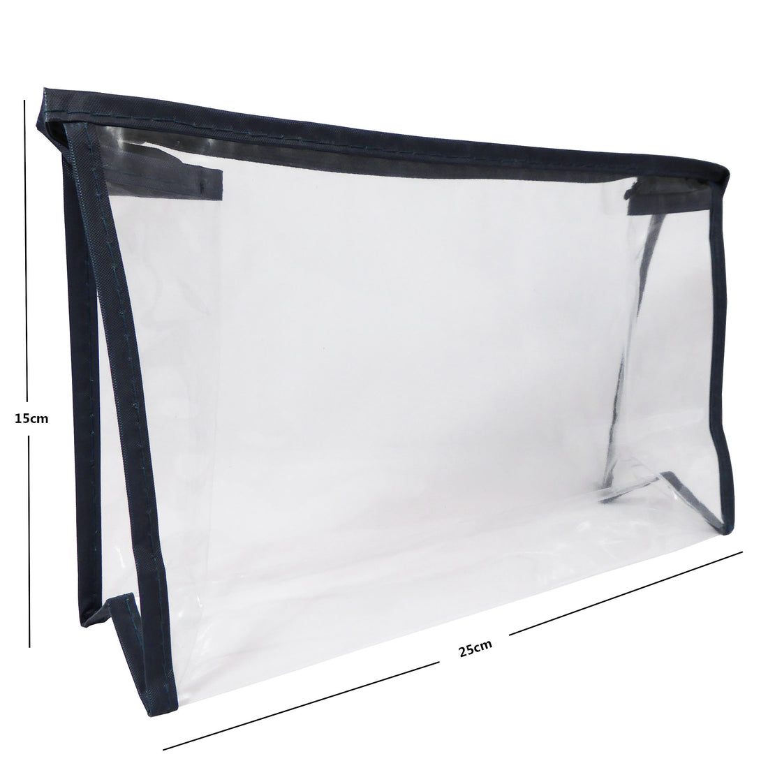 Clear Plastic Zip Bag ~ Large x 2-2