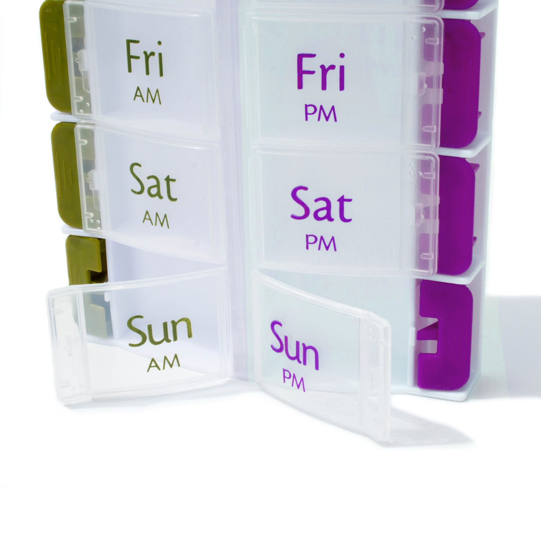 Pill Case ~ Easy Open 14 Slot