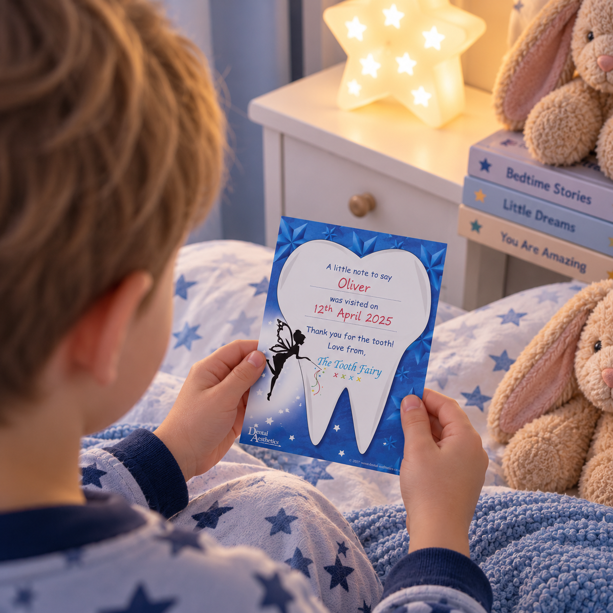 Tooth Fairy Certificates for Children – Set of 4