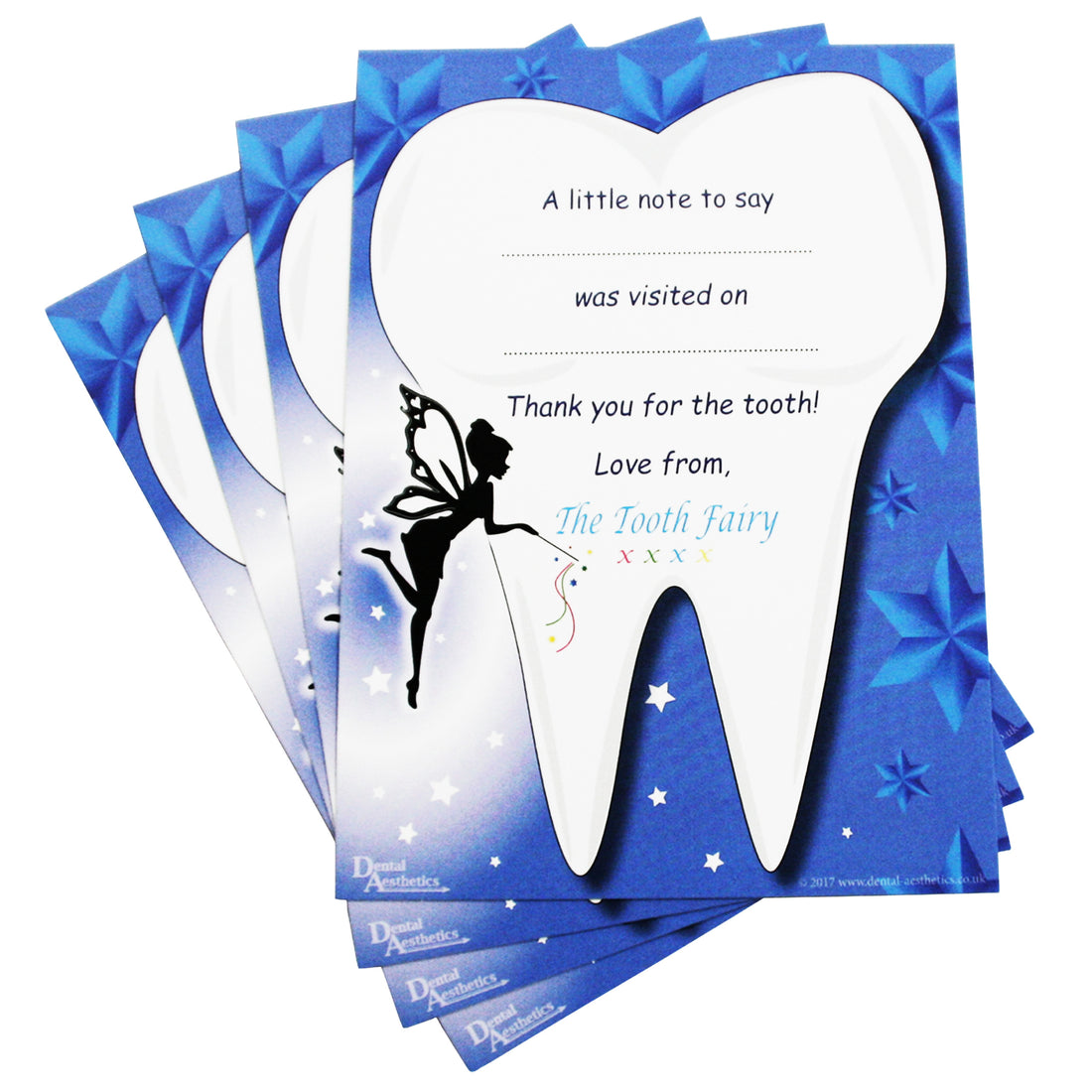 Tooth Fairy Certificates ~ Set of 4