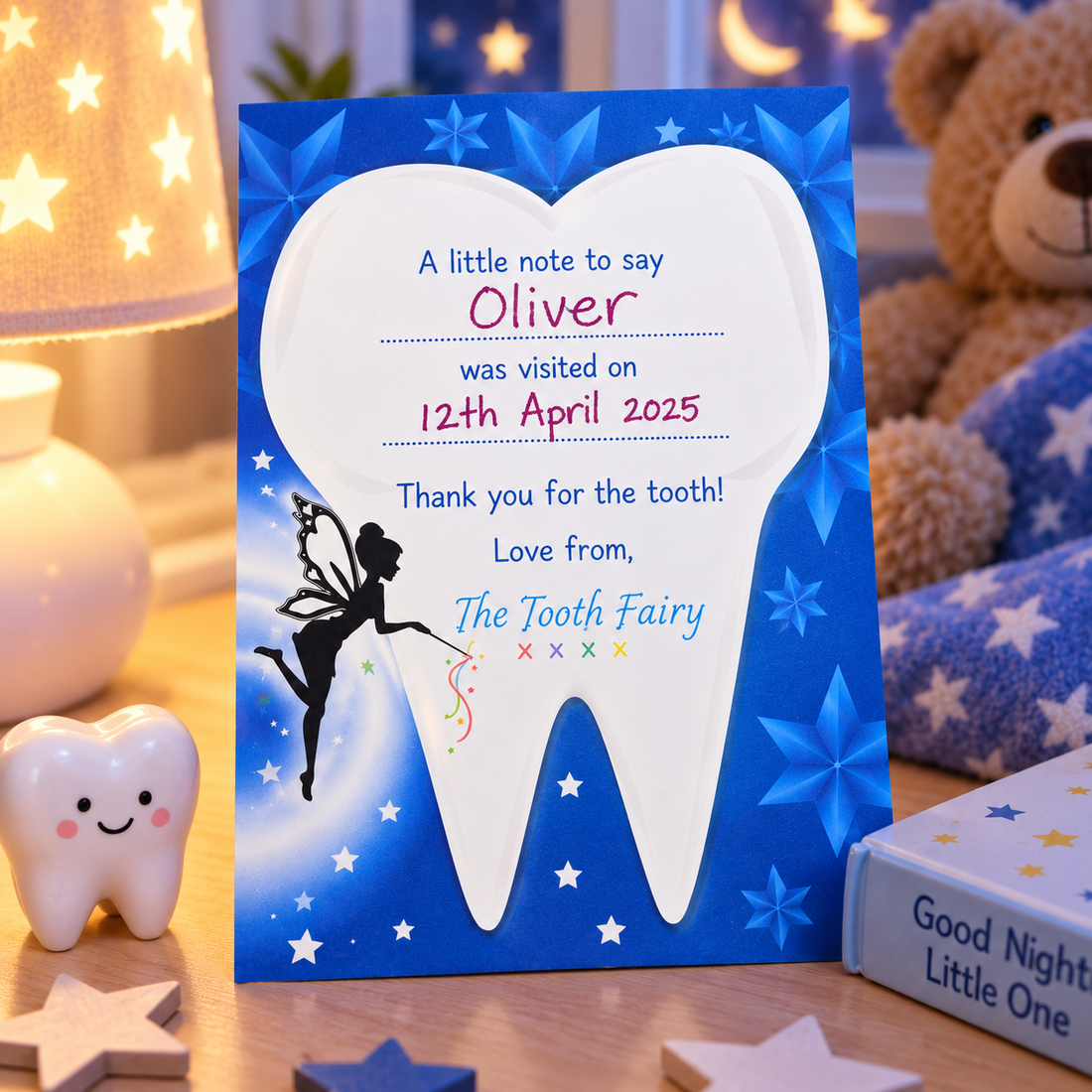 Tooth Fairy Certificates for Children – Set of 4