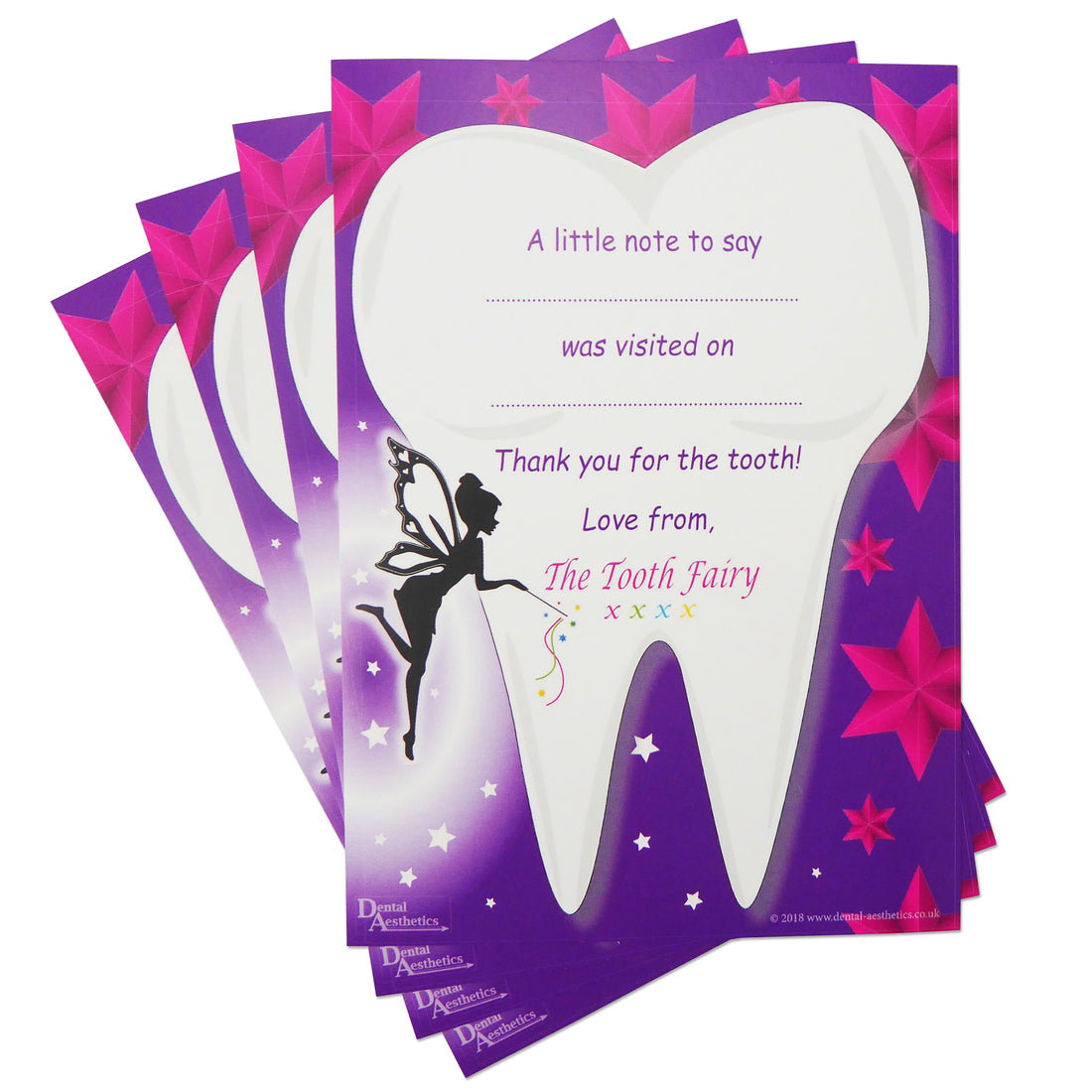 Tooth Fairy Certificates ~ Set of 4