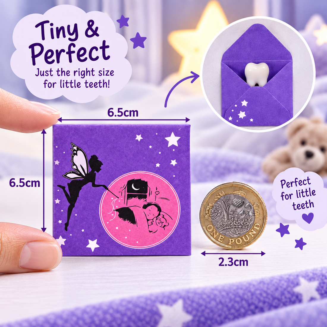 Tooth Fairy Envelopes – Bulk Pack of 80