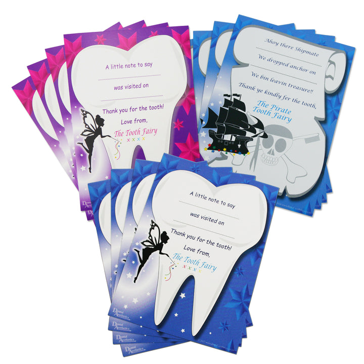 Tooth Fairy Certificates ~ Set of 4
