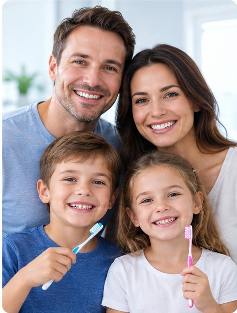 Dental care products for individuals and families