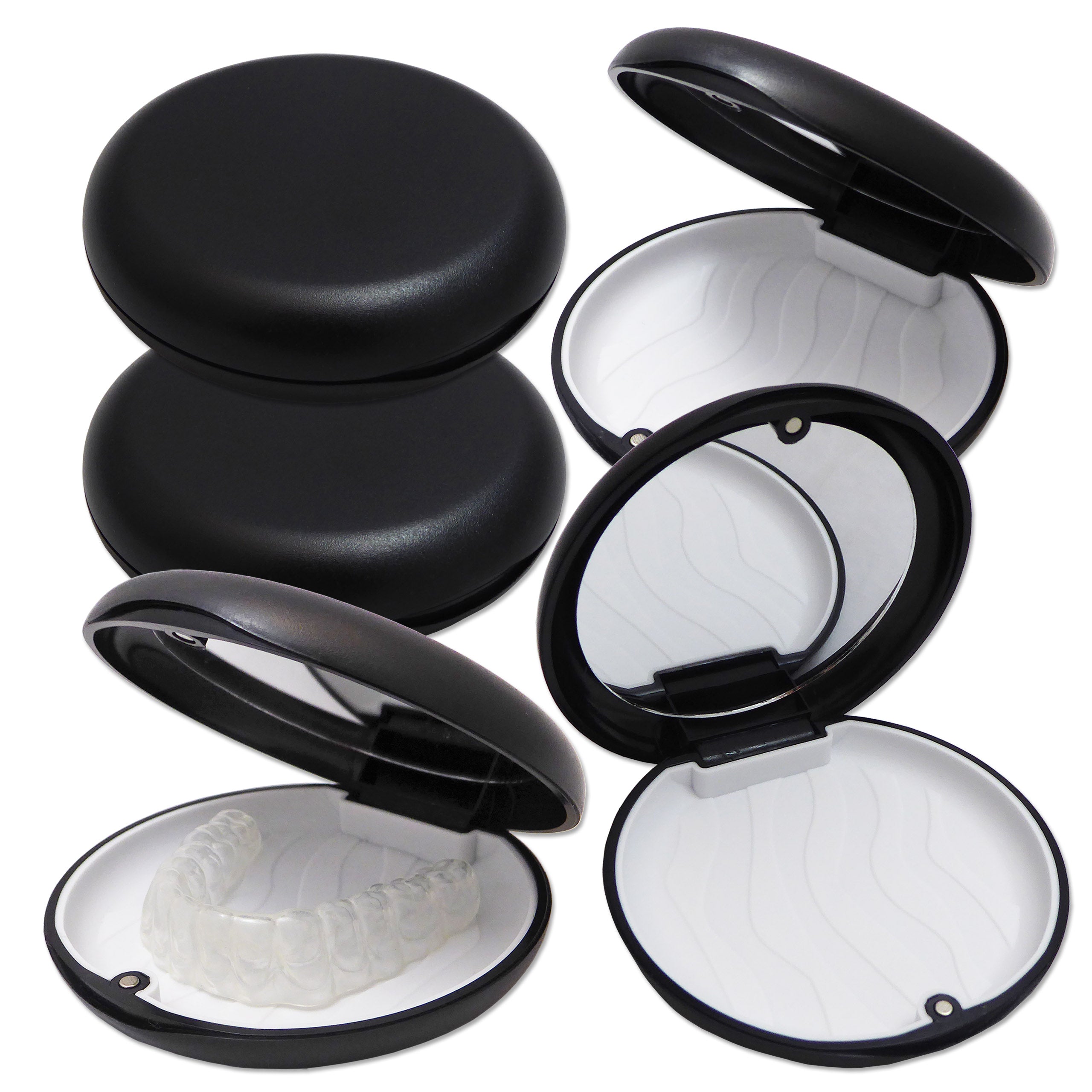 6 x Aligner Cases with Mirror