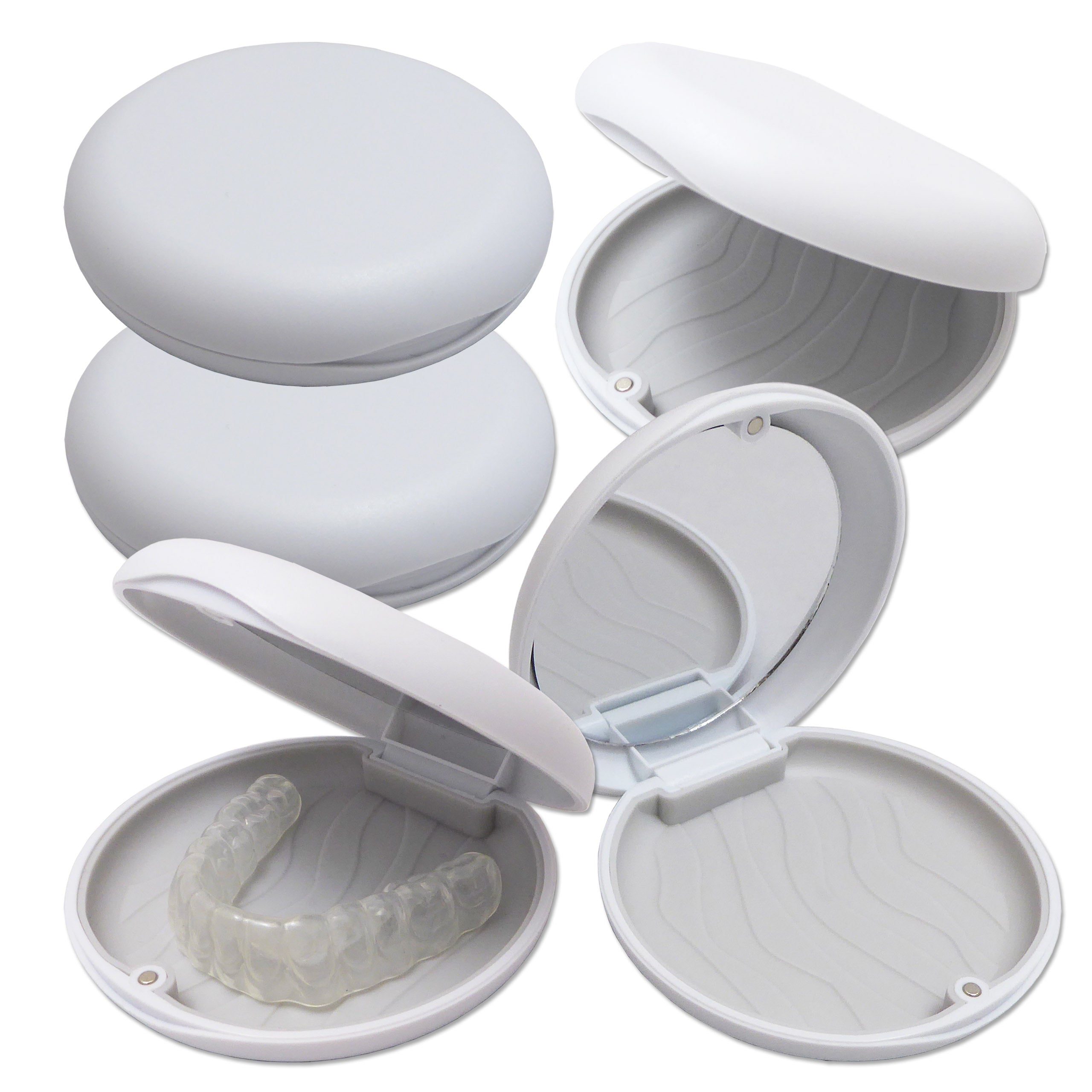 6 x Aligner Cases with Mirror