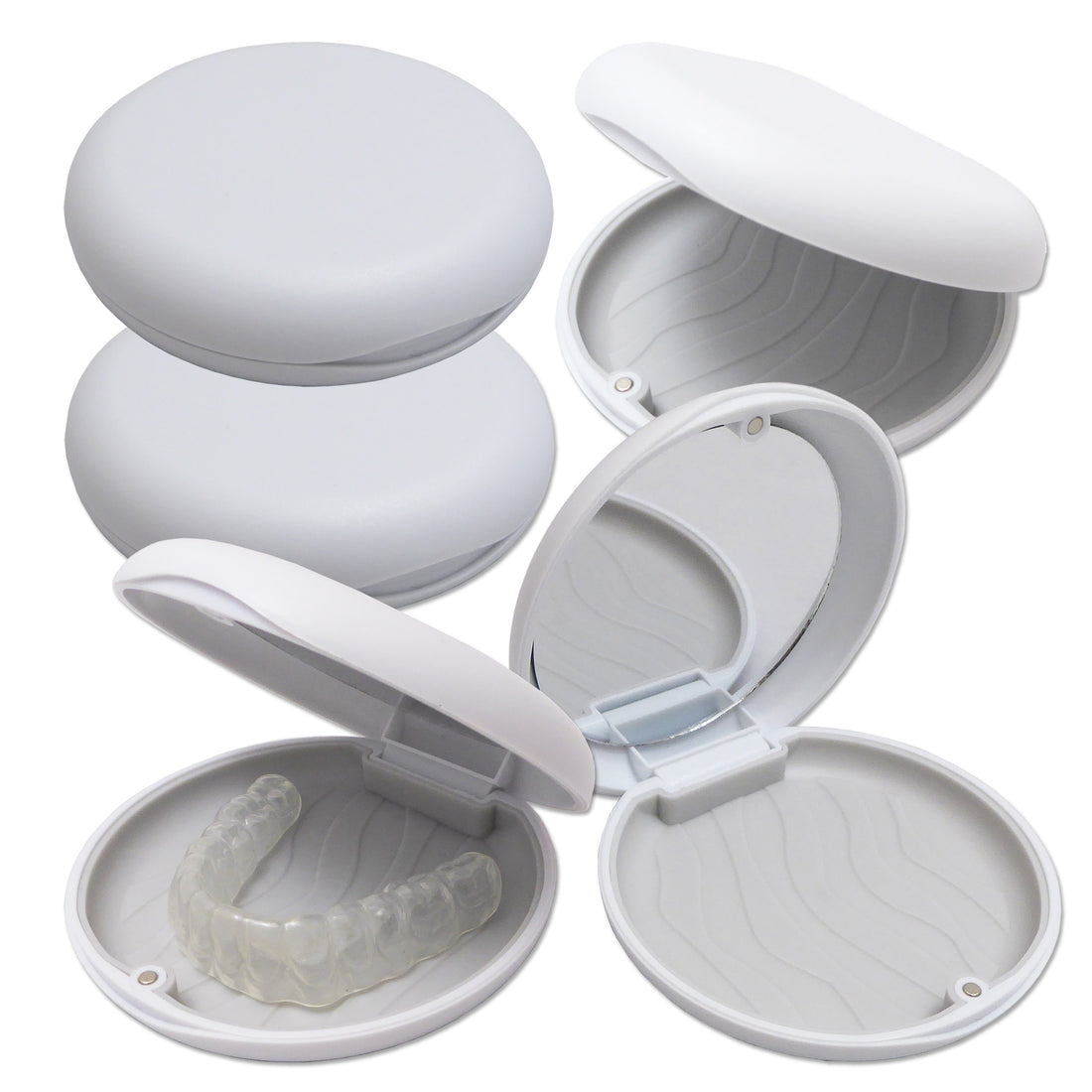 6 x Aligner Cases with Mirror