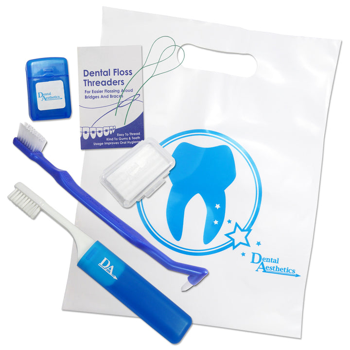 Fixed Braces Starter Kit ~ Orthodontic Toothbrushes, Floss &amp; More