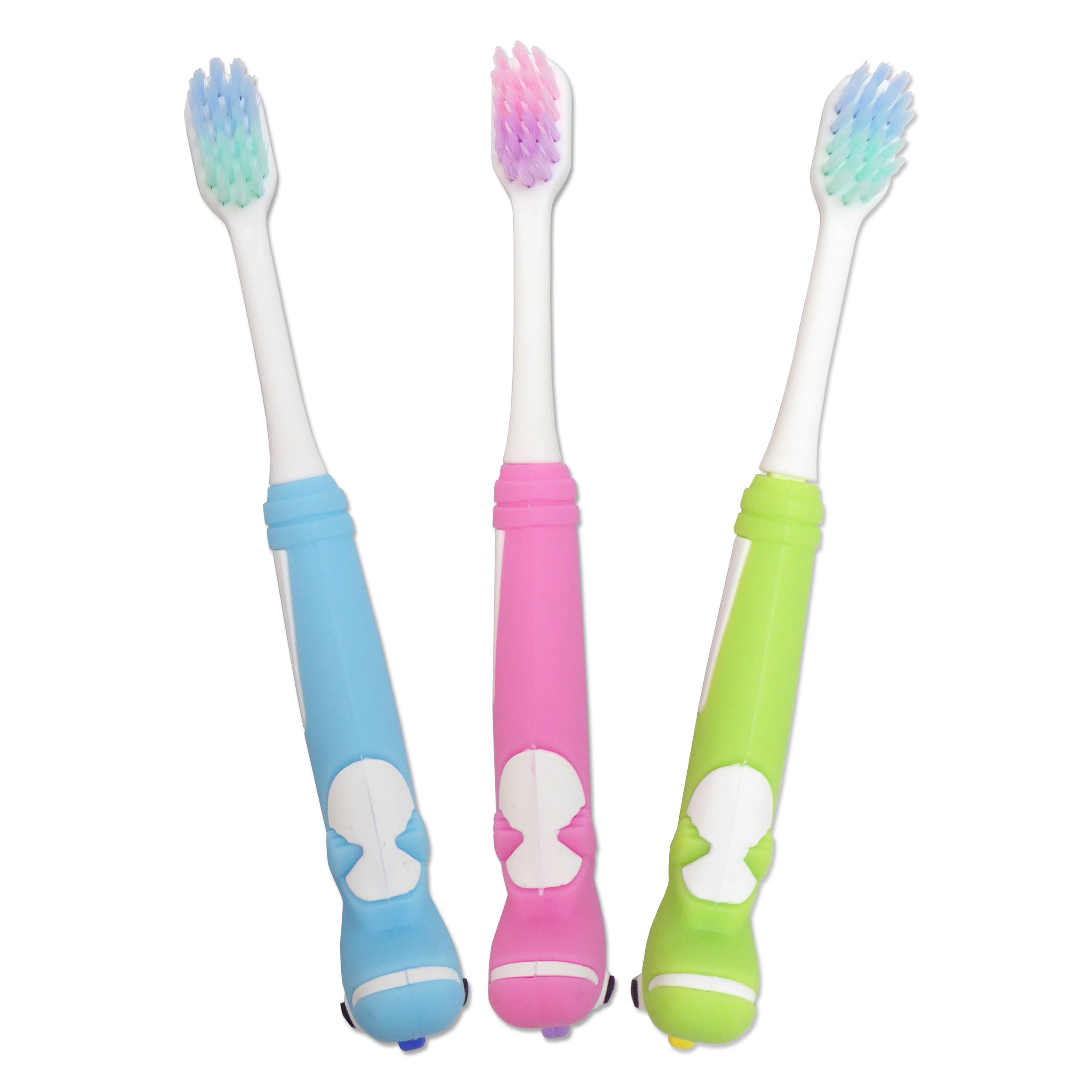 Toddler Toothbrush ~ Dinosaur Set of 3