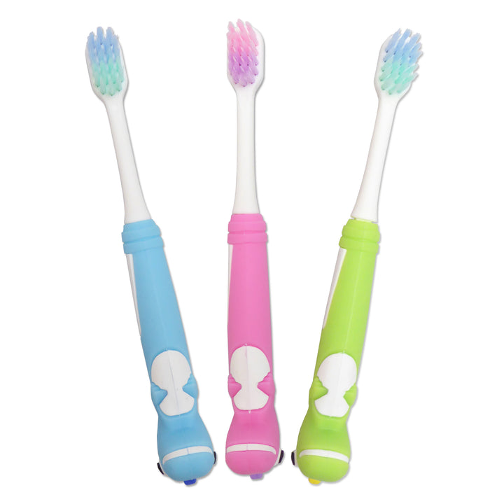 Toddler Toothbrush ~ Dinosaur Set of 3
