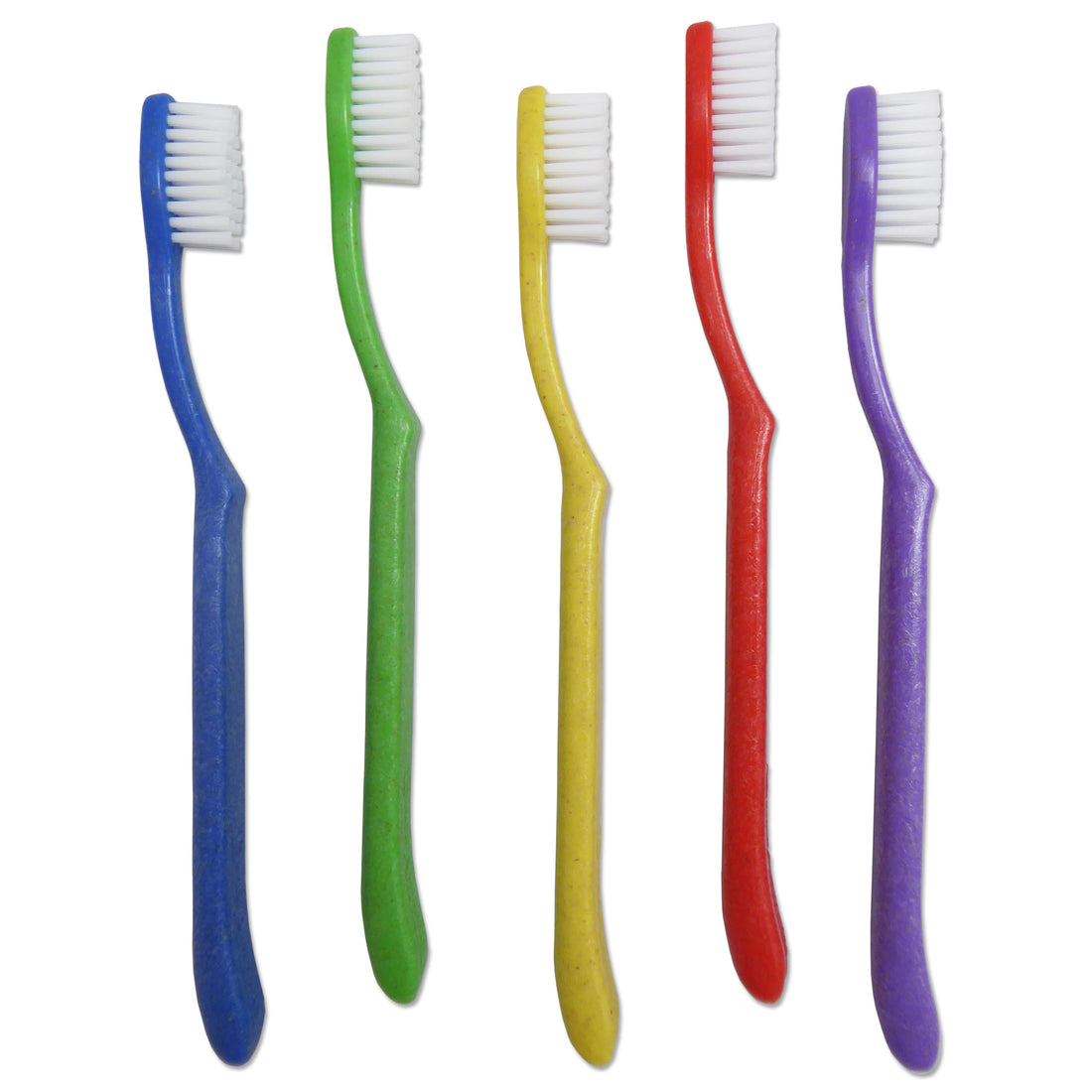 Children's Toothbrushes ~ Rainbow Set of 5