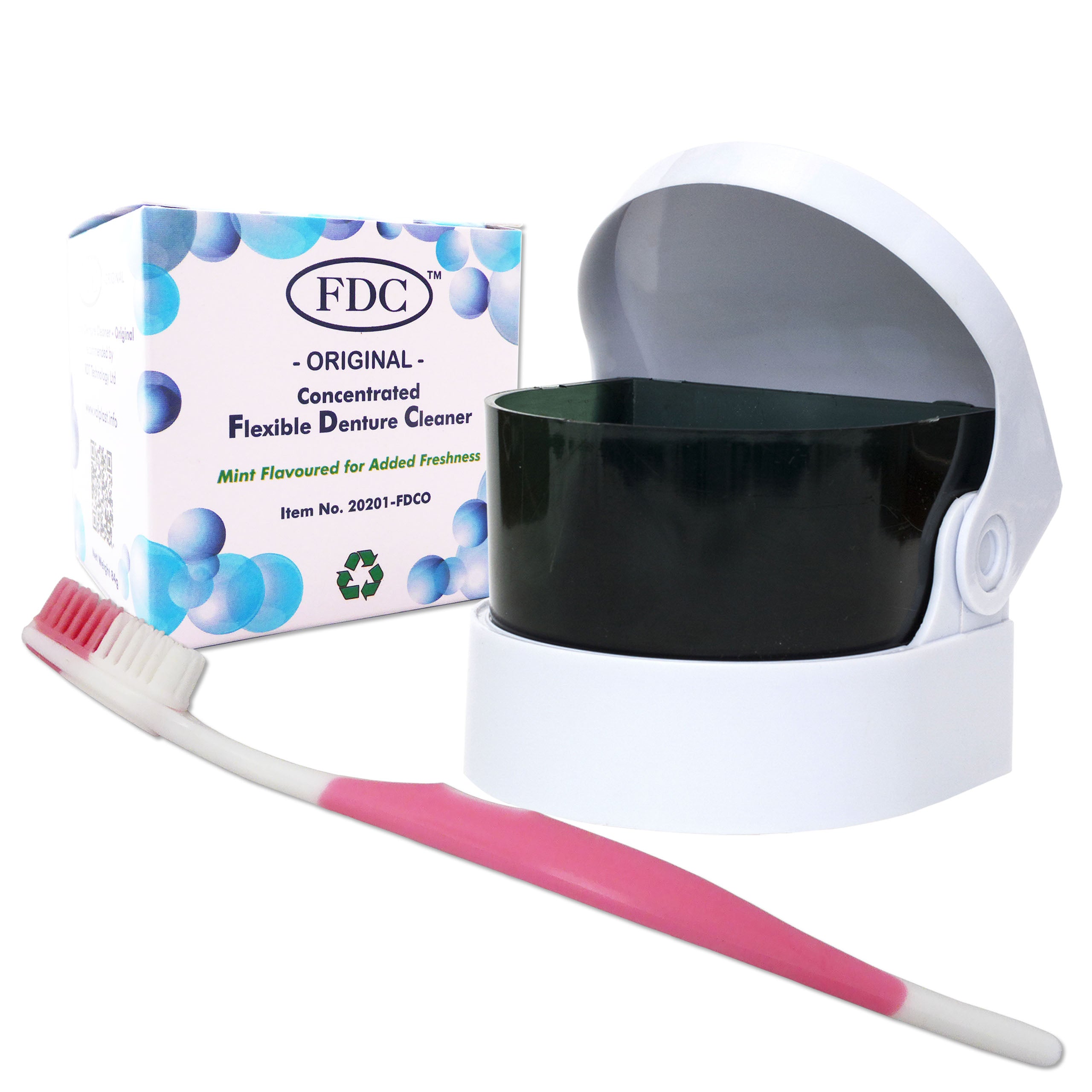 FDC, Sonic Cleaner & Silicone Toothbrush