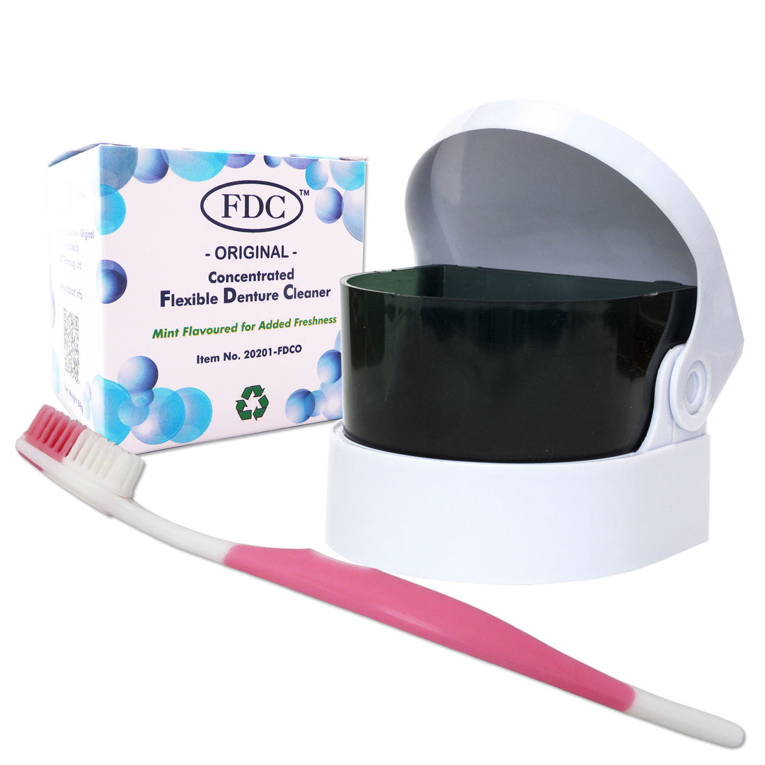 FDC, Sonic Cleaner & Silicone Toothbrush