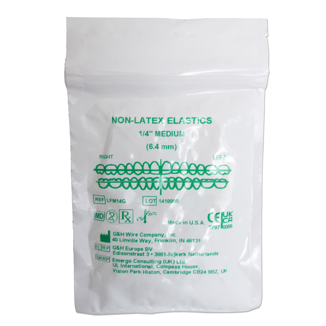Latex Free Elastics Bands