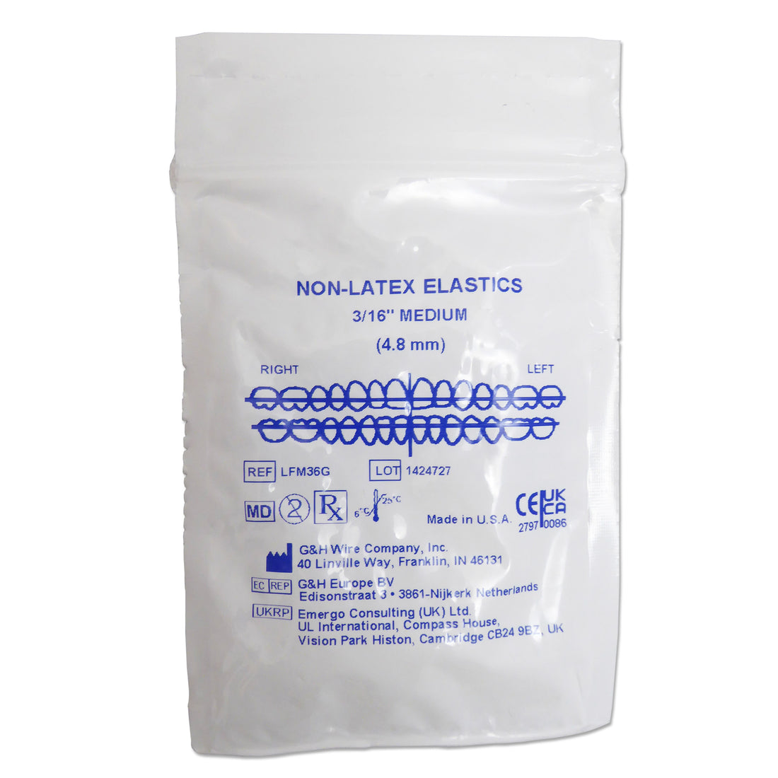 Latex Free Elastics Bands