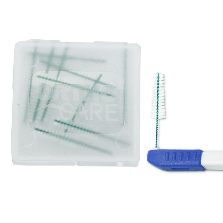 Orthodontic Toothbrush ~ Inter-Brace with 10 Refill Heads