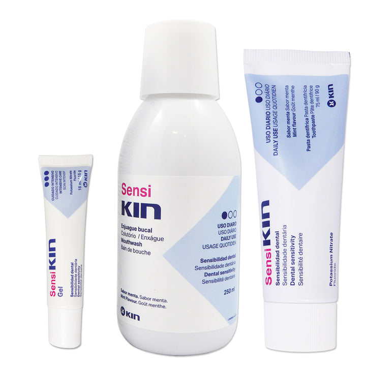 Sensi Kin Bundle ~ Toothpaste, Mouthwash &amp; Gel