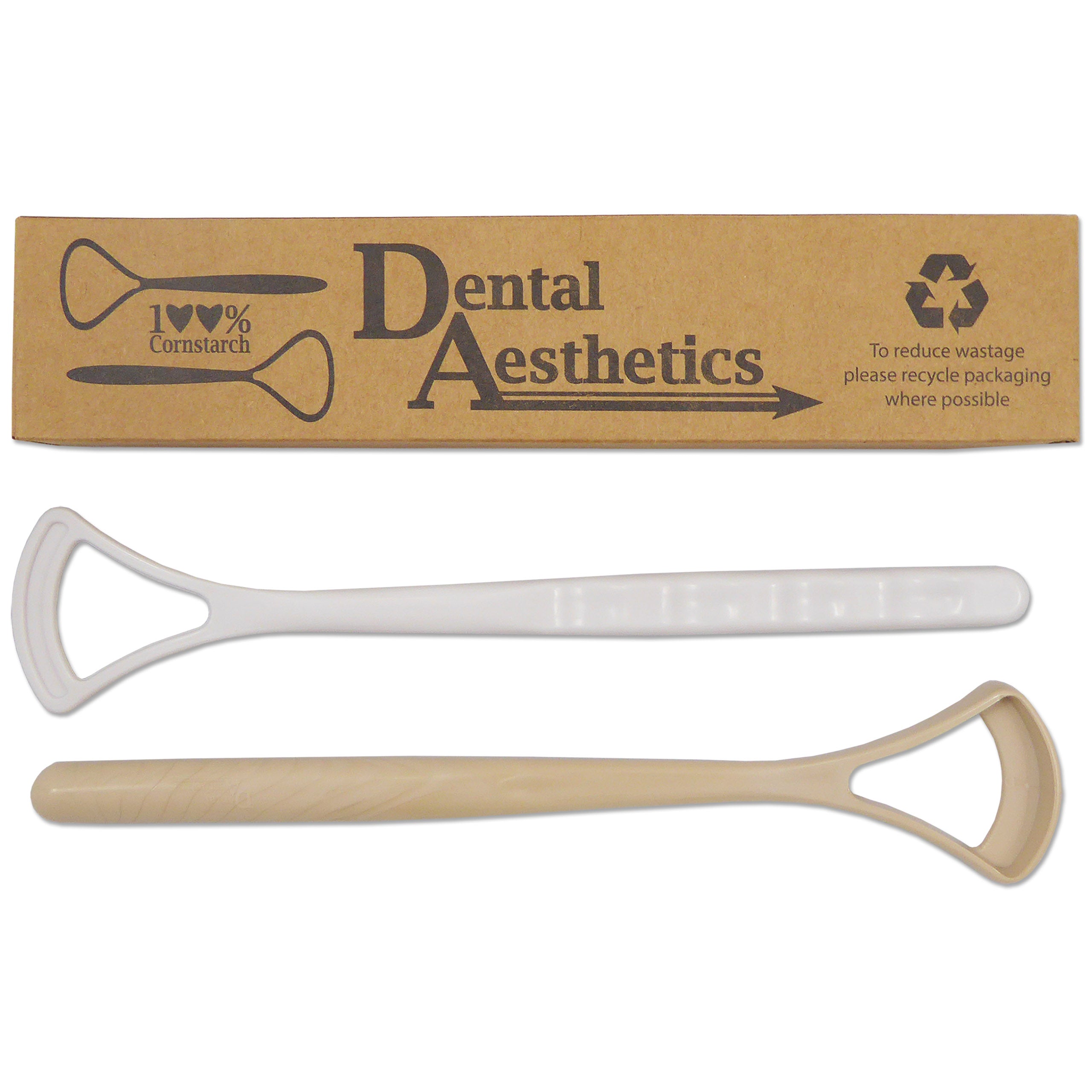 Cornstarch Tongue Scraper ~ Set of 2