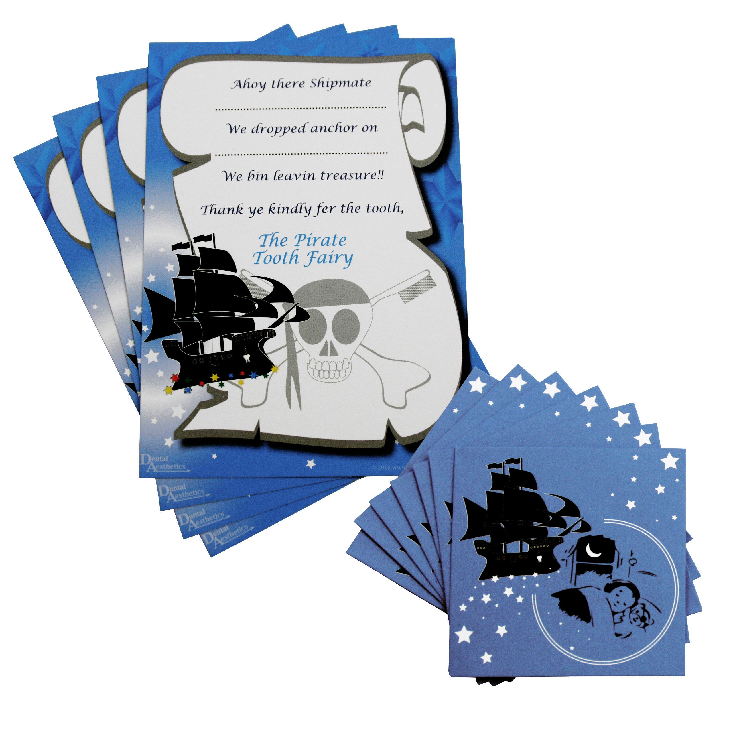 Tooth Fairy Gift Set ~ 8 Envelopes &amp; 4 Certificates