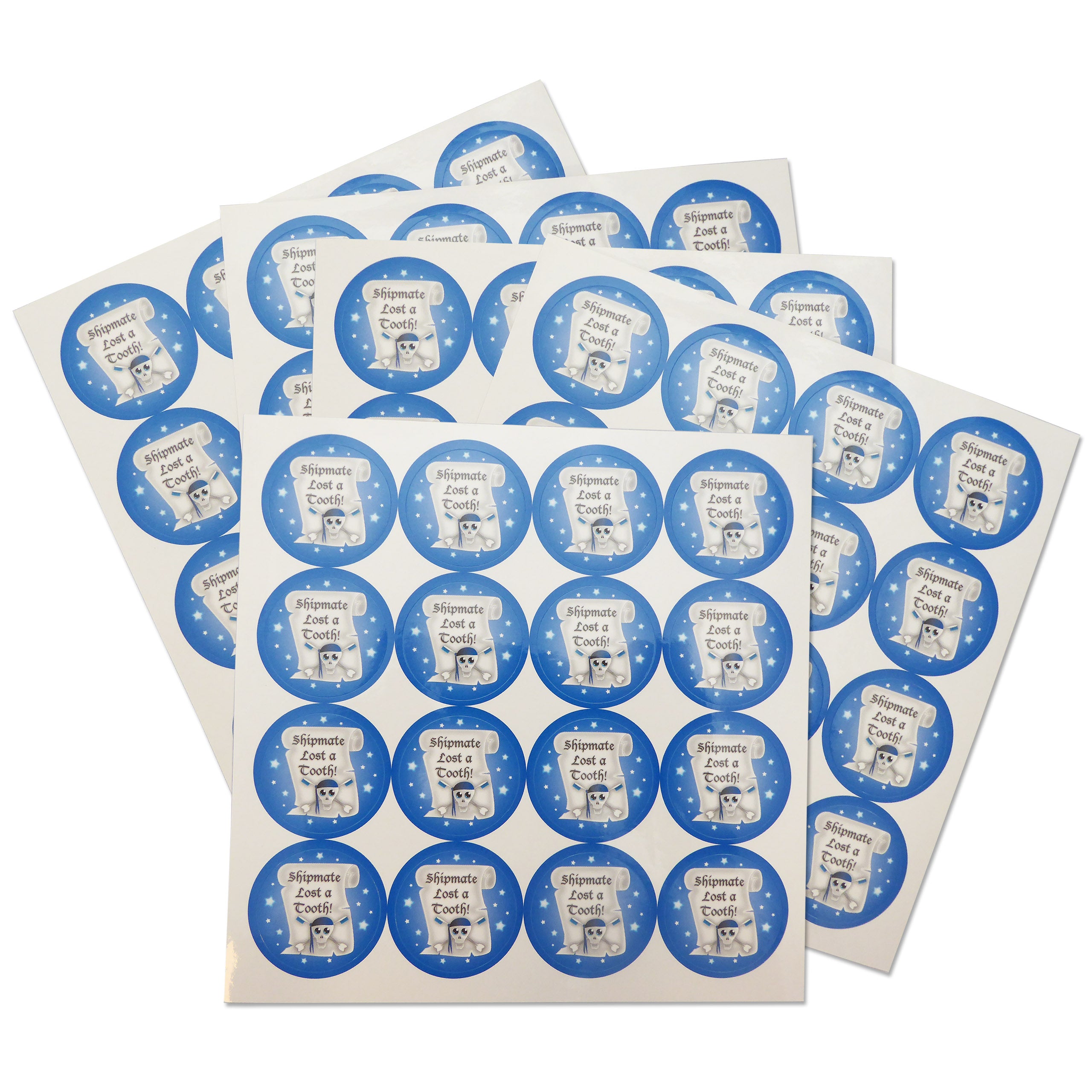 Tooth Fairy Reward Stickers ~ Set of 80