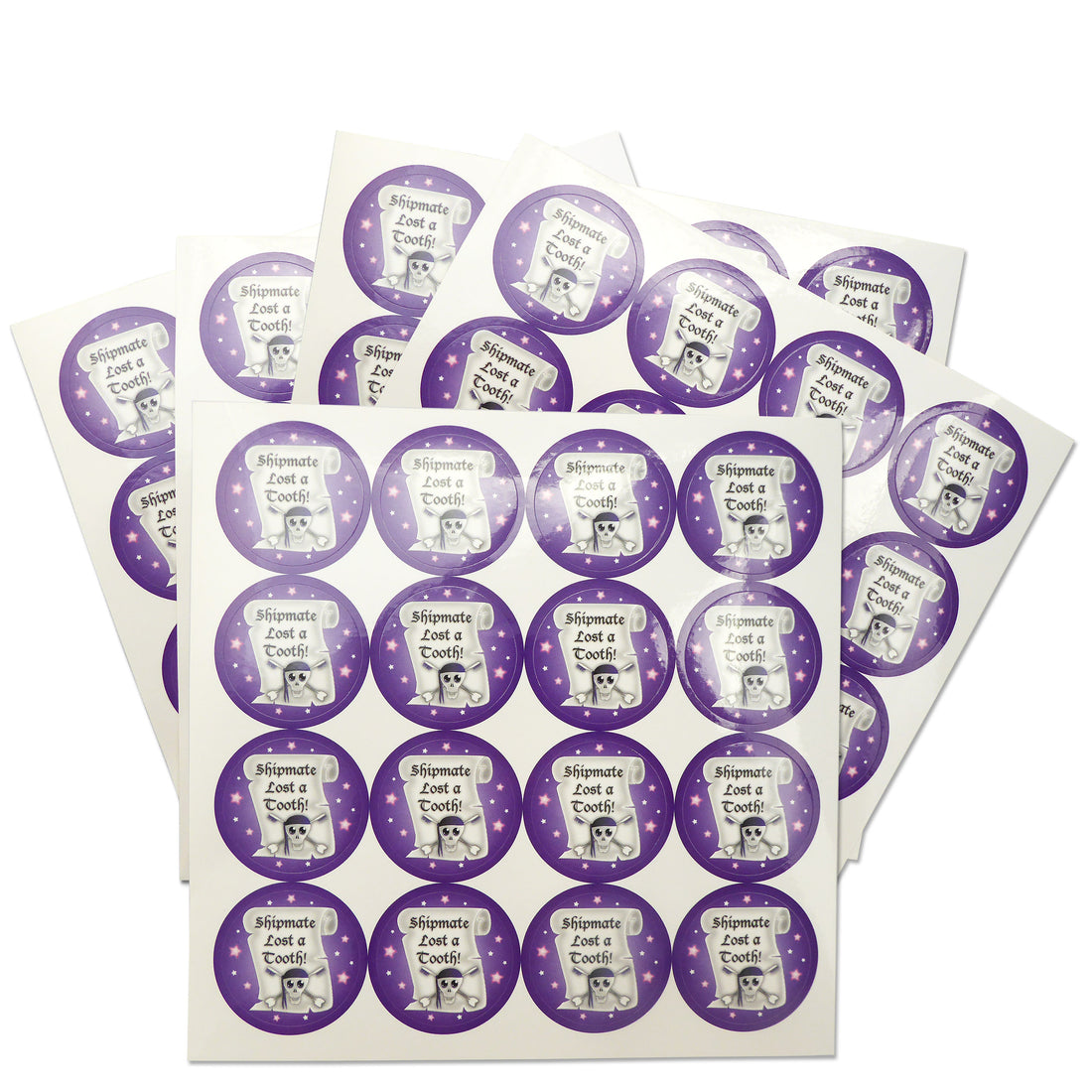 Tooth Fairy Reward Stickers ~ Set of 80