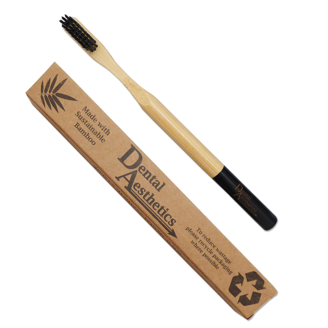 Bamboo Toothbrushes With Extra Hard Bristles ~ Set of 4