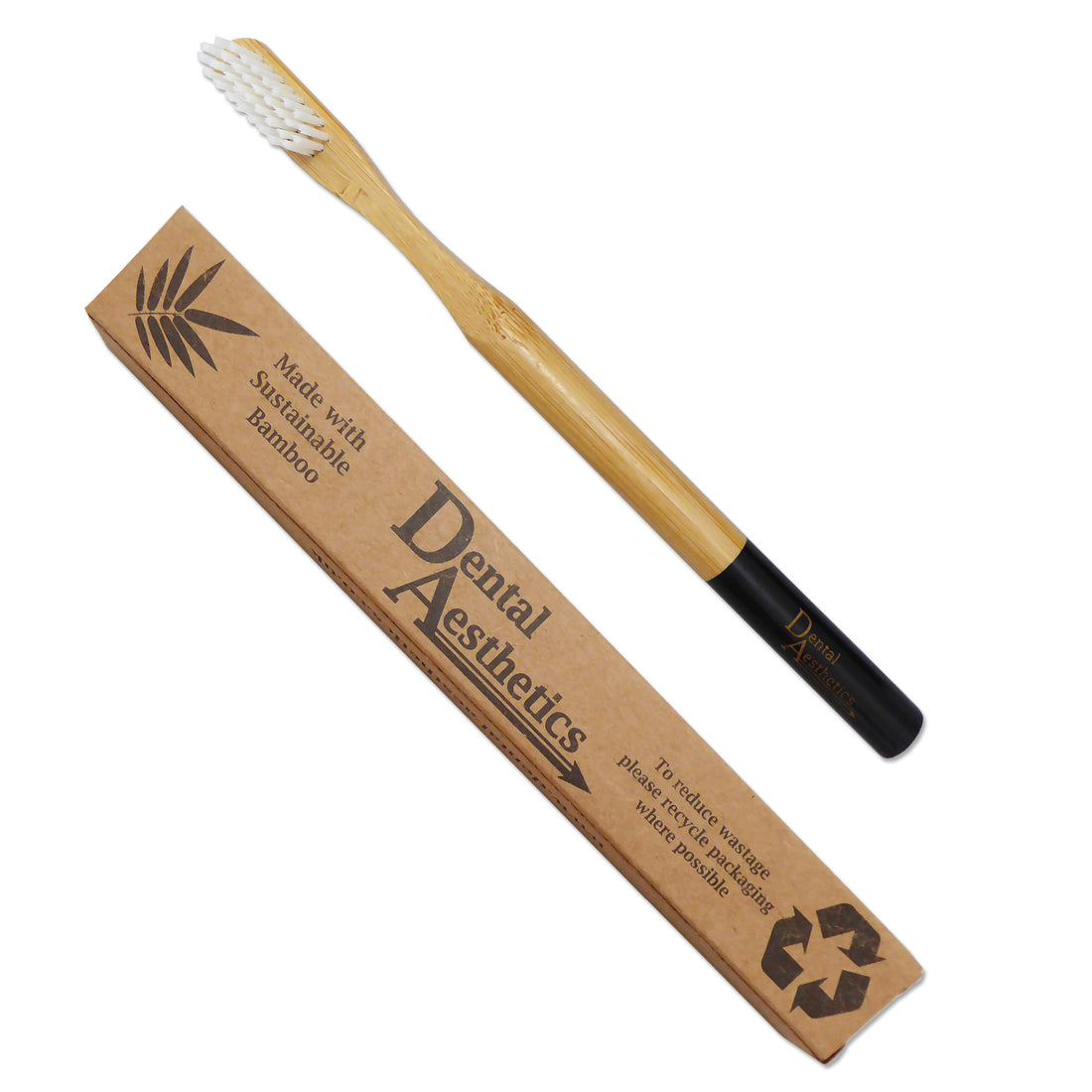 Bamboo Toothbrushes With Extra Hard Bristles ~ Set of 4