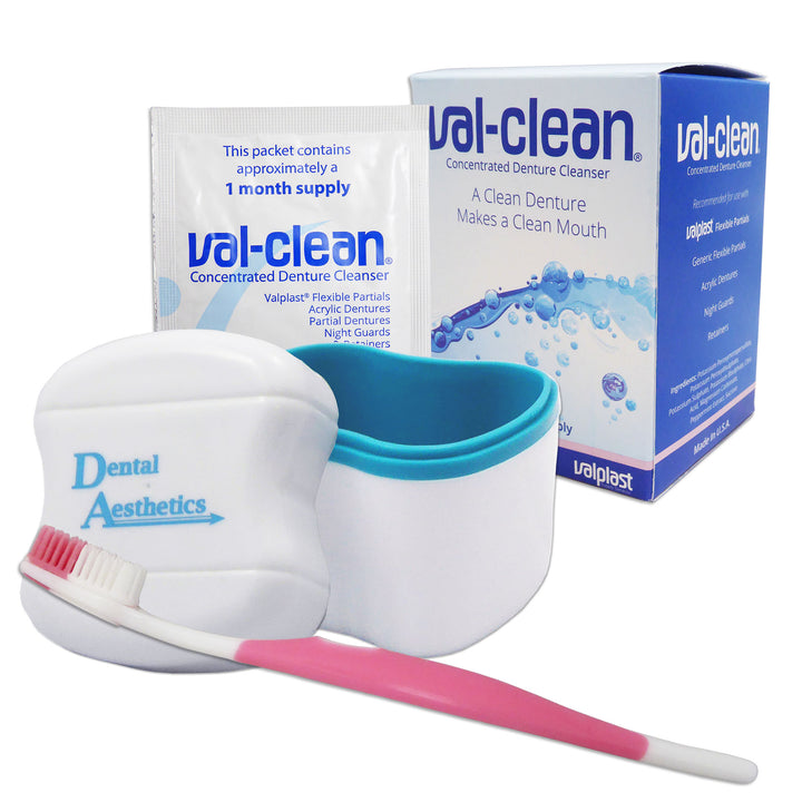 Val-Clean, Silicone Toothbrush & Denture Bath