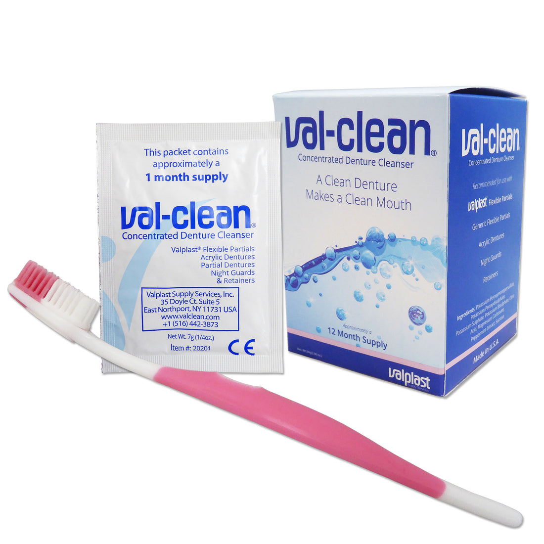Val-Clean &amp; Silicone Toothbrush