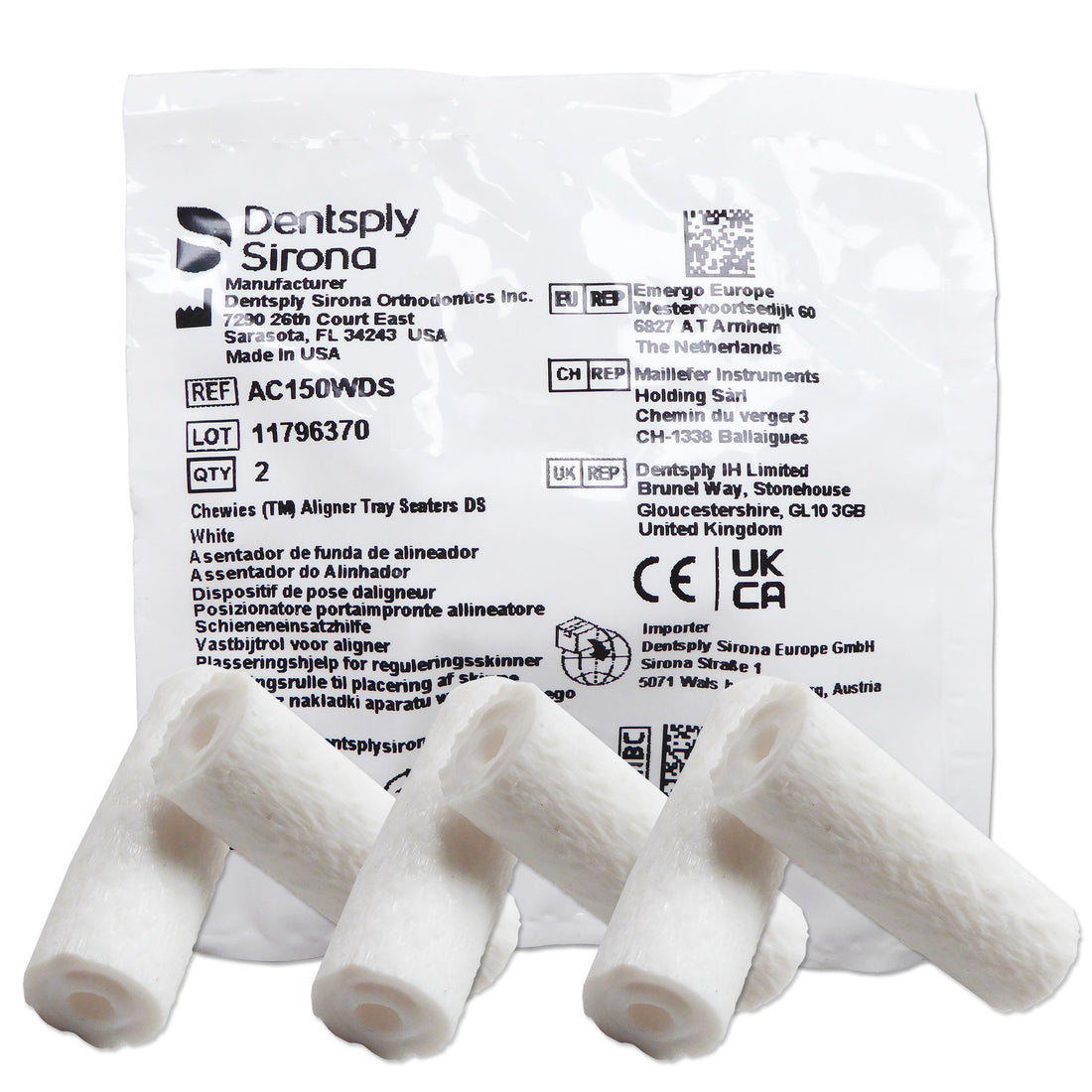 Aligner Chewies x 6 ~ Mint or Plain
