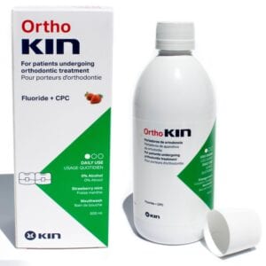 Ortho Kin Mouthwash for Brace Wearers