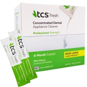 TCS Denture Cleaner Weekly Sachets 6 Month Supply