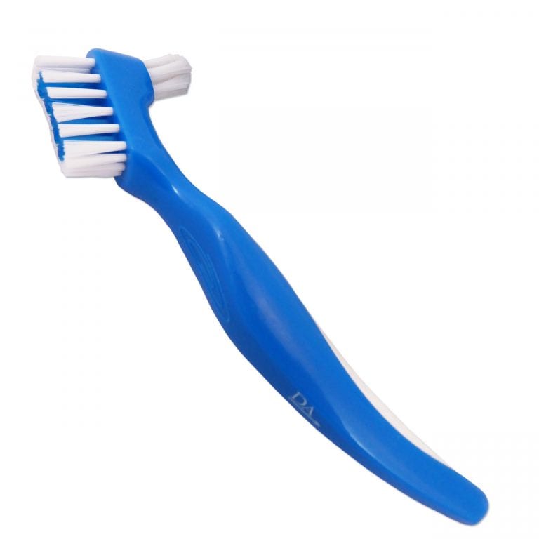 Denture Brush Easy Grip Dental Aesthetics