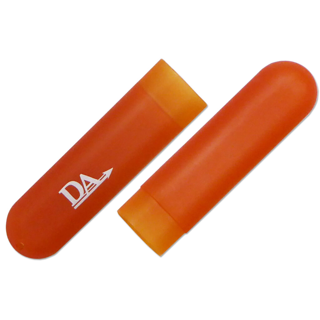 plastic toothbrush case Orange