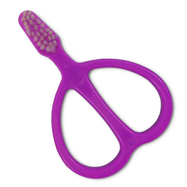 Double handled toddler toothbrush Purple