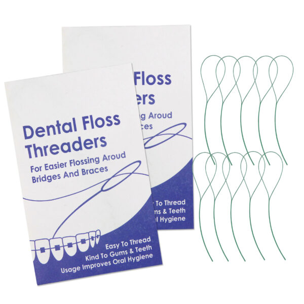 Dental Floss Threaders 2 Packs of 10