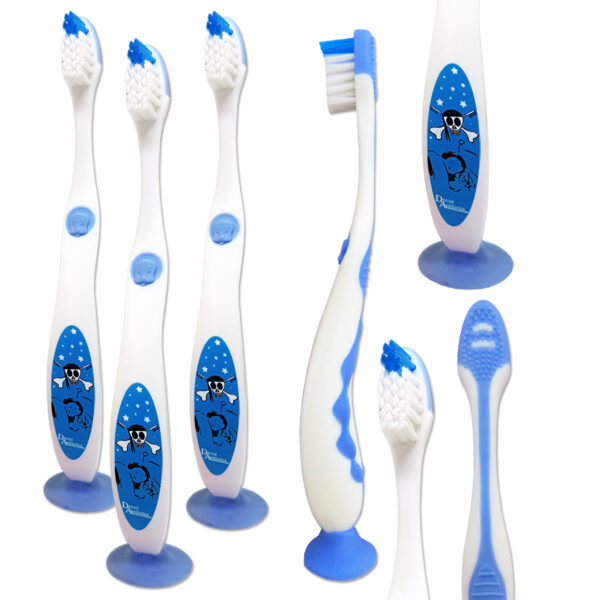 Bulk Pack of Children's Toothbrushes Pirate 100 Dental Aesthetics