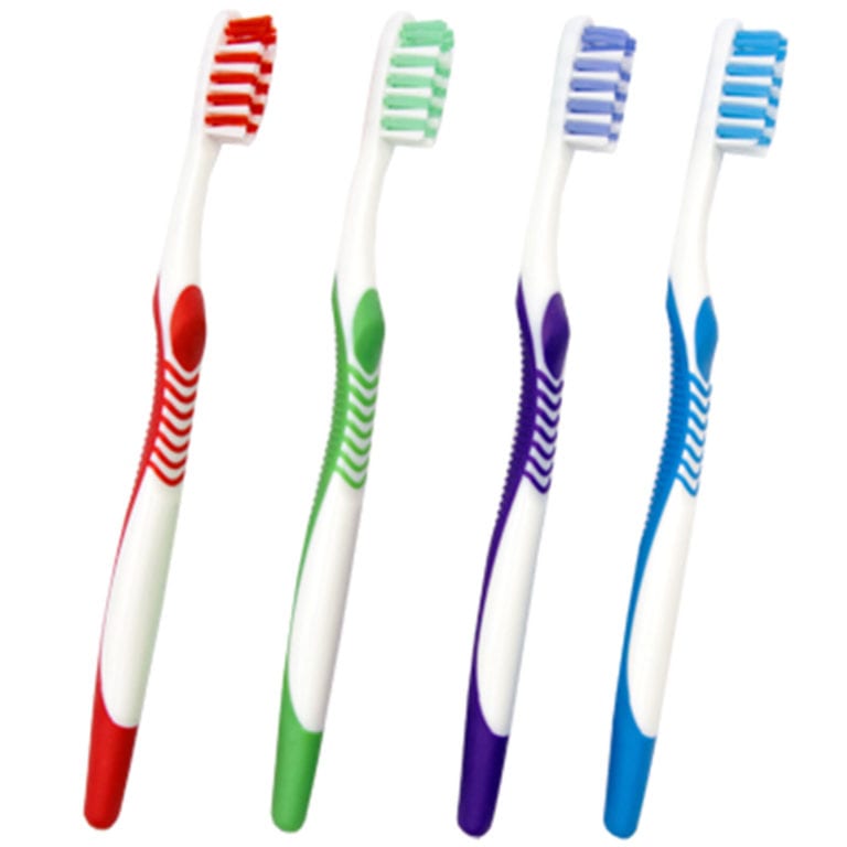 Toothbrushes ~ Adults Basic x 4 - Dental Aesthetics
