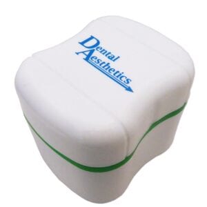 Denture Bath with Green interior
