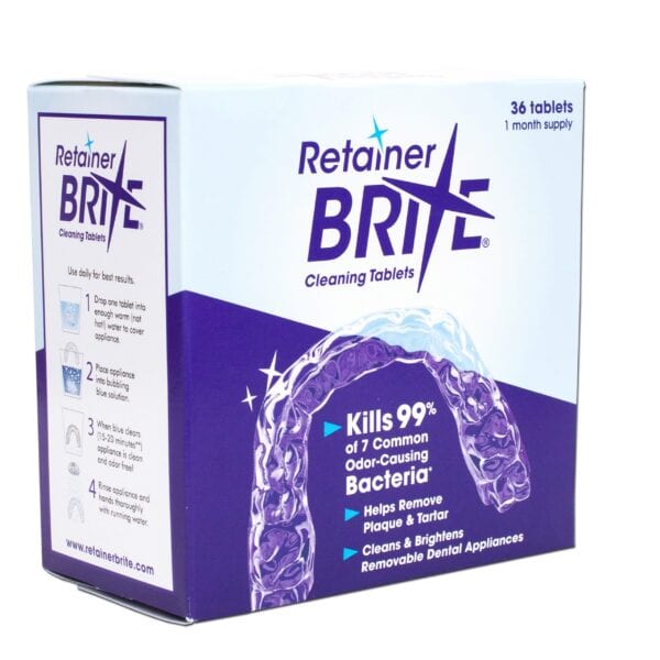 Retainer Brite Cleaning Tabets