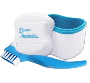 Denture Bath & Denture Brush
