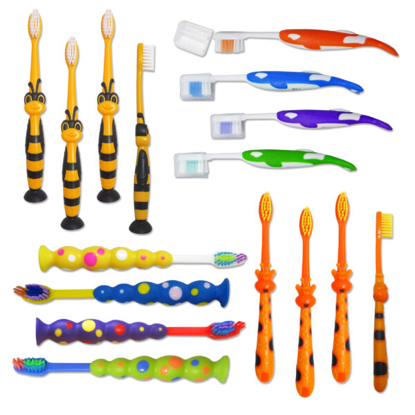 Children's bulk pack toothbrushes 32
