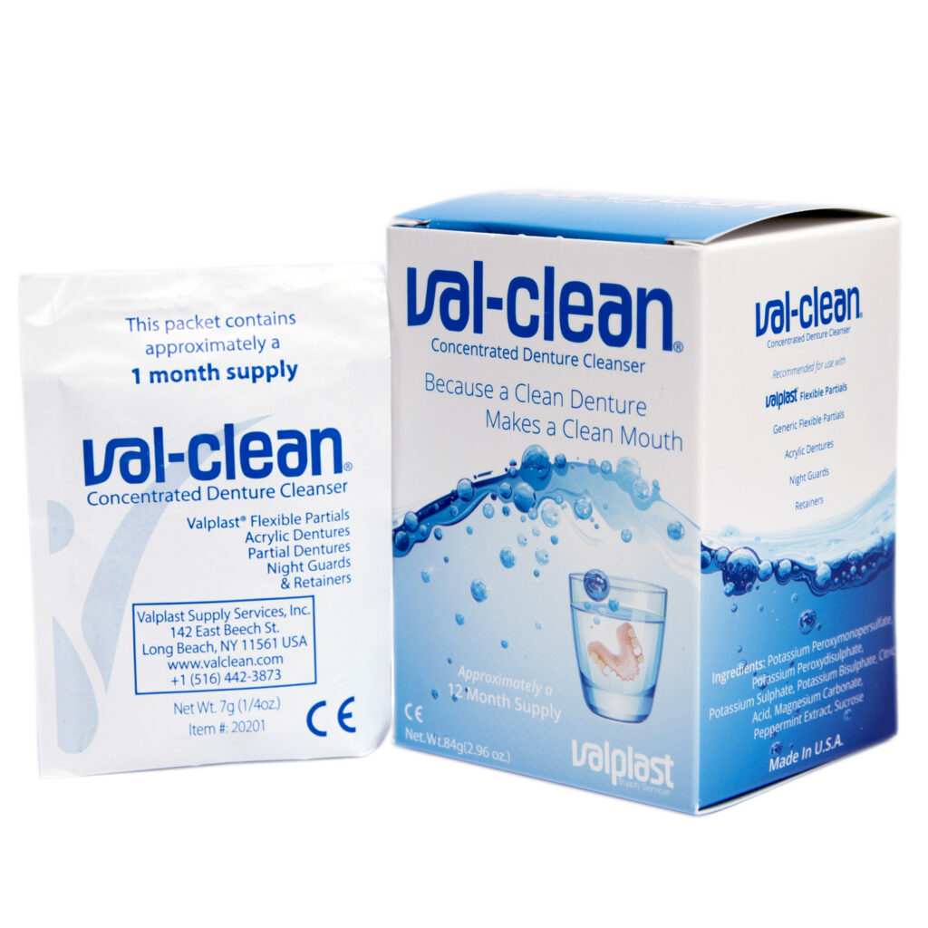 Val-Clean Denture Cleaner Sachets