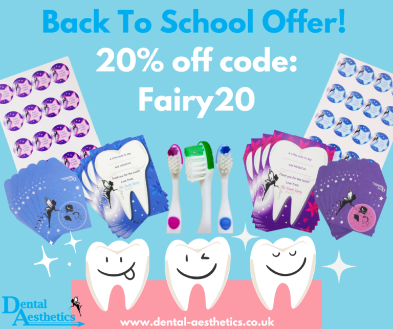 Tooth Fairy Offer 20% Off Code fairy20