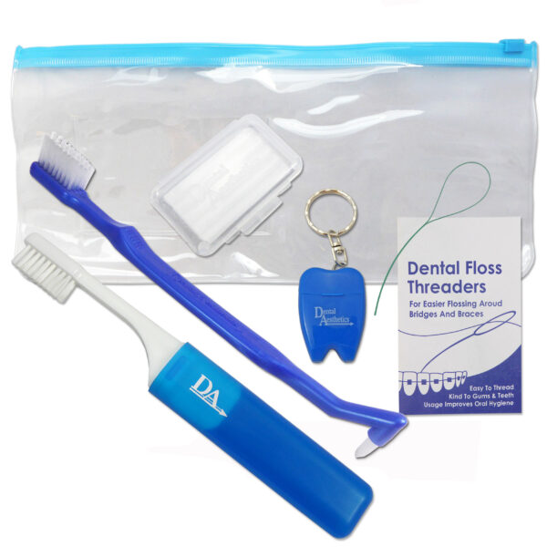 Fixed Braces Starter Kit Orthodontic Toothbrushes, Floss & More