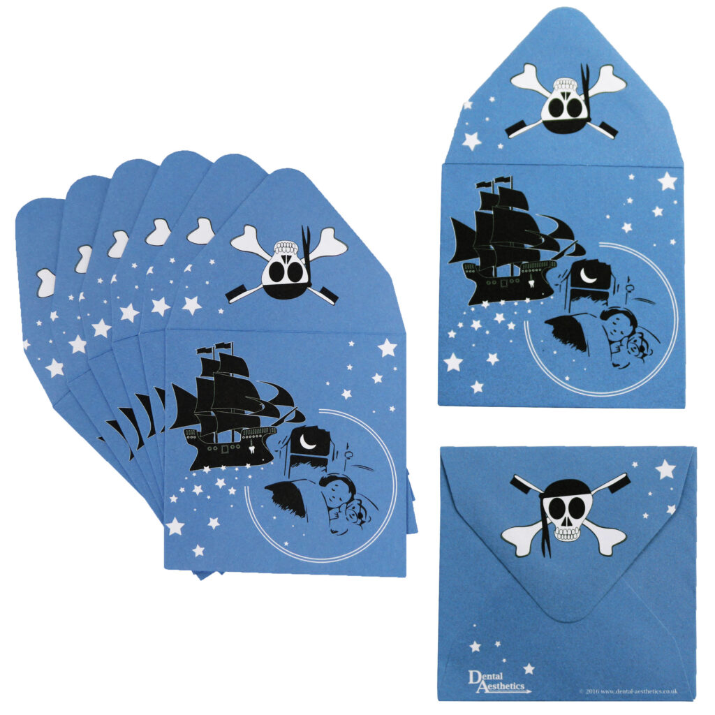 Tooth Fairy Pirate Envelopes