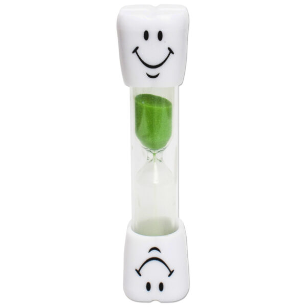 Toothbrush Smile Sand Timer Green