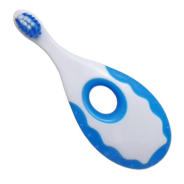 baby and toddler toothbrush blue